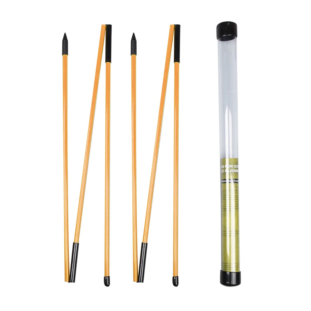 Golf Alignment Sticks Collapsible - 2 Pack