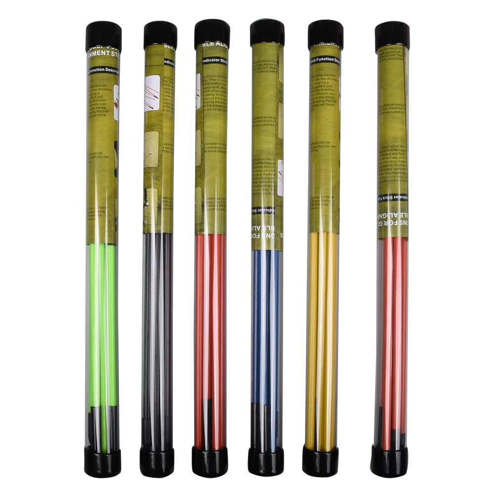 Golf Alignment Sticks Collapsible - 2 Pack