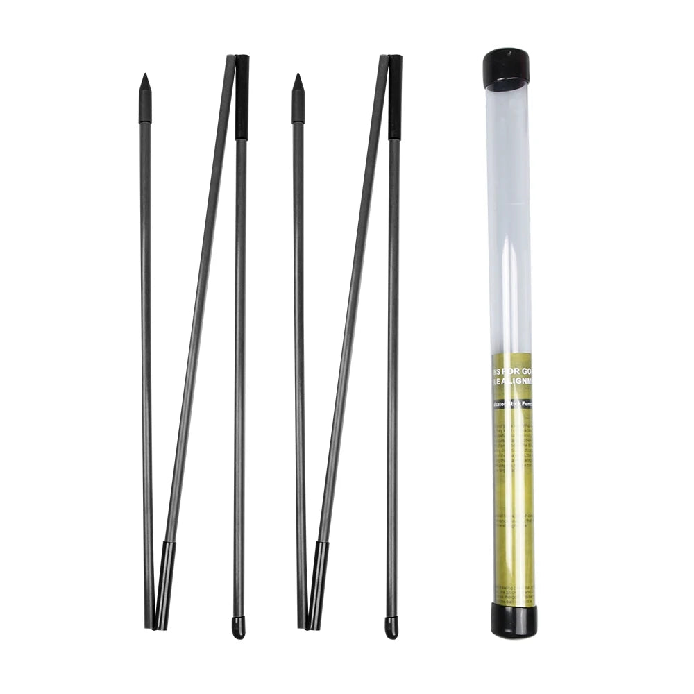 Golf Alignment Sticks Collapsible - 2 Pack