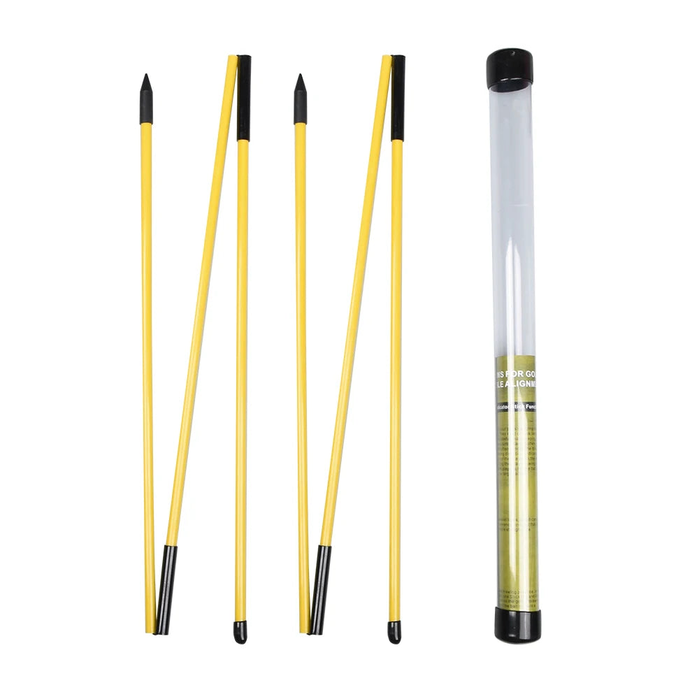Golf Alignment Sticks Collapsible - 2 Pack