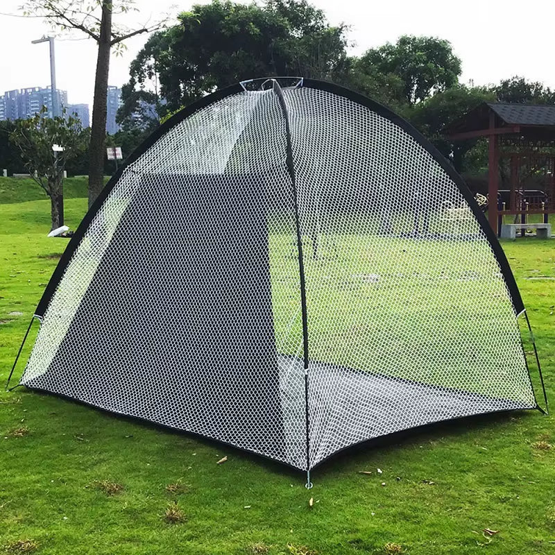 3M Detachable Golf Practice Net for Indoor and Outdoor Use - Portable Chipping and Hitting Cage with Target